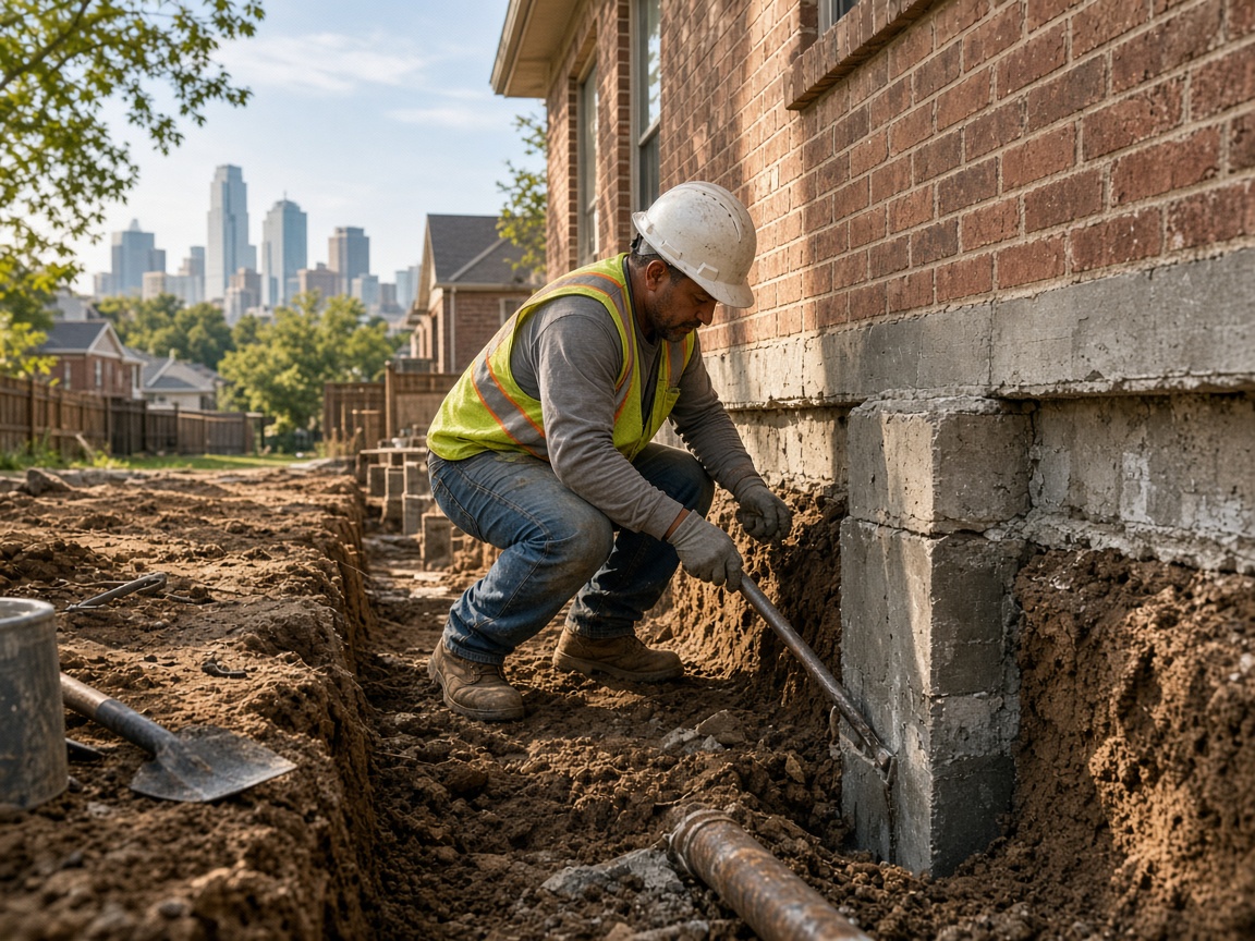 Foundation Repair in Lancaster, TX